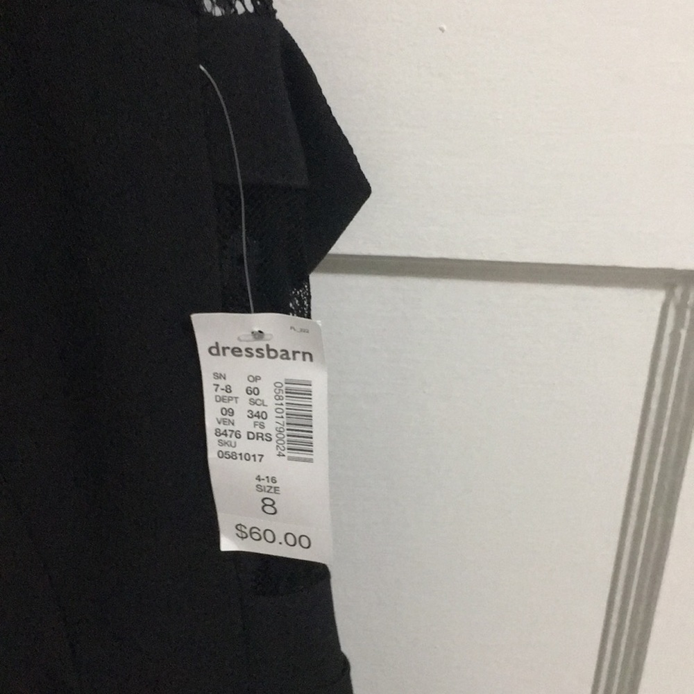 NWT Sexy Knee length new black cocktail dress. - Picture 5 of 8
